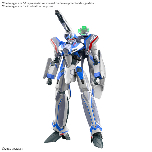 BANDAI HOBBY HG 1/100 VF-31J SIEGFRIED （HAYATE IMMELMANN USE）