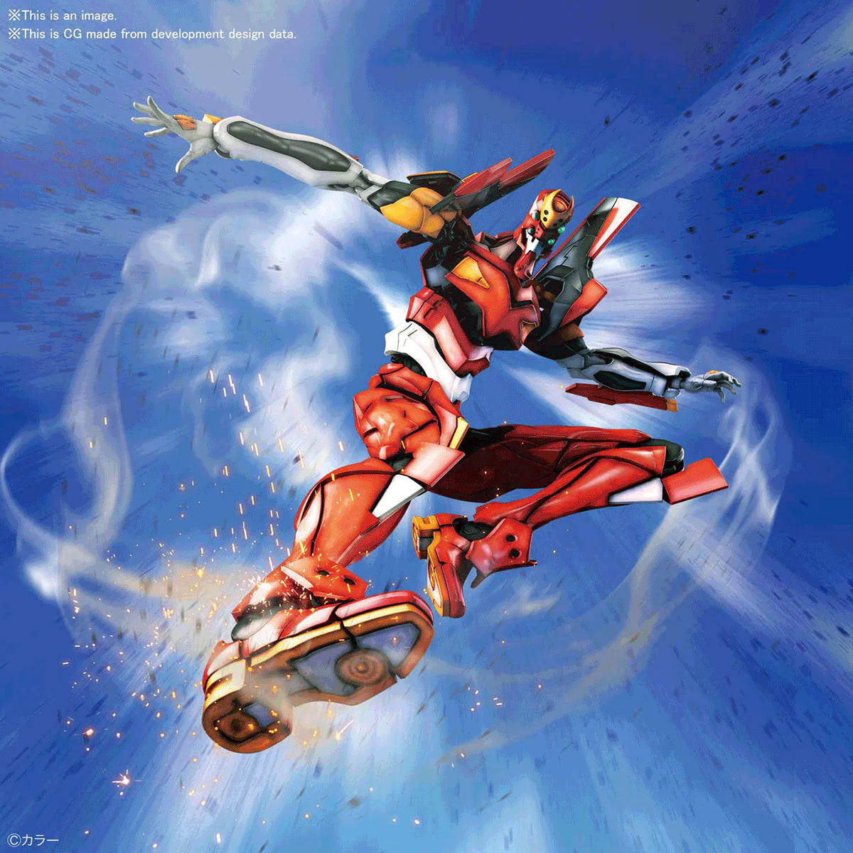 Bandai Evangelion RG EVA Unit-02 Production Model Kit