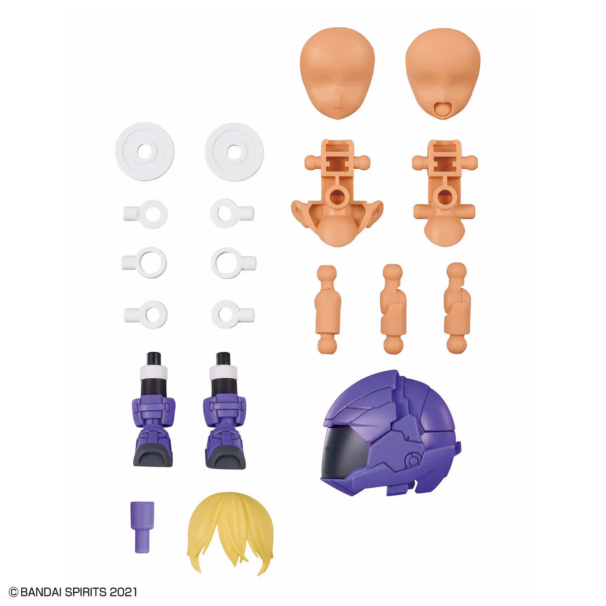 Bandai 30MS 30 Minutes Sisters Option Parts Set 25 (Turbo Costume Gamma) (Color C)