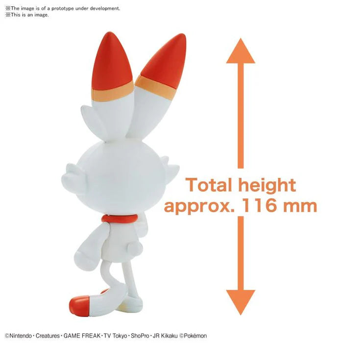 Bandai Quick Model #05 Pokemon Scorbunny Model Kit