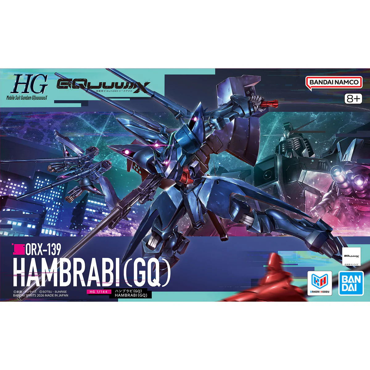 Bandai HG HGGQ 1/144 #15 Hambrabi (GQ)