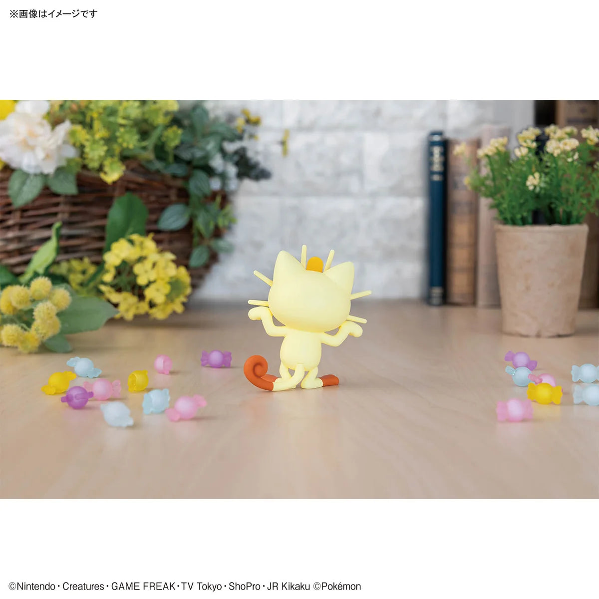 Bandai Pokemon Meowth 28 Quick Model Kit
