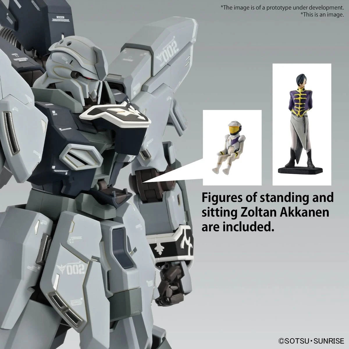 Bandai MG Mobile Suit Gundam Narrative Sinanju Stein Narrative Ver. Ka Master Grade 1:100 Scale Model Kit