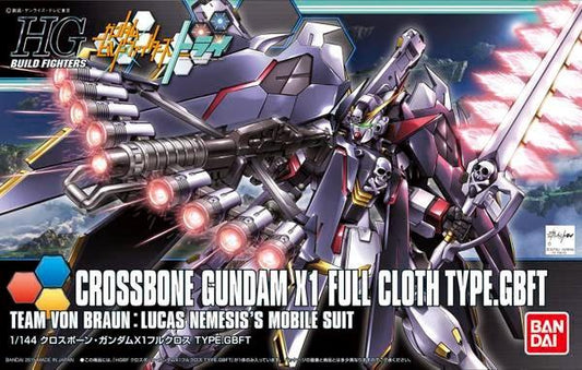 Bandai HG HGBF 1/144 #35 Crossbone Gundam X1 Full Cloth (Ver. GBF)