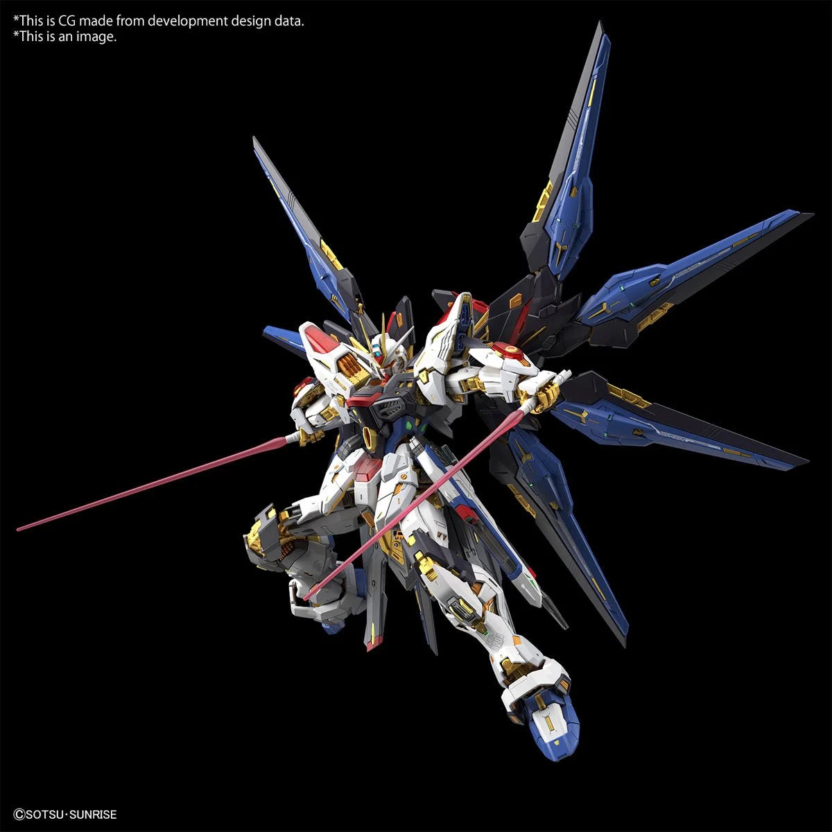 Bandai MGEX Mobile Suit: Gundam SEED Destiny Strike Freedom Gundam Master Grade Extreme 1:100 Scale Model Kit