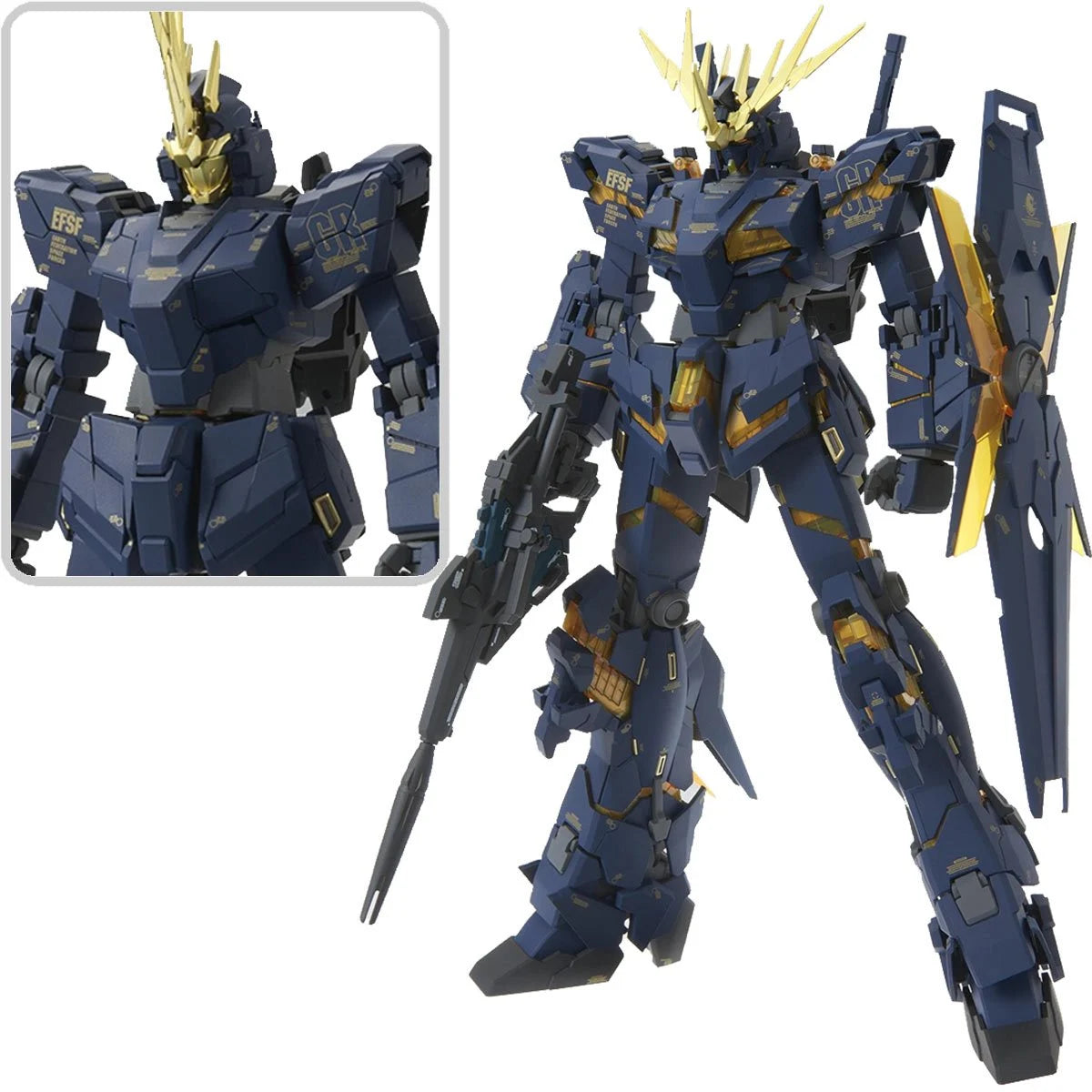 Bandai MG Mobile Suit Gundam Unicorn Gundam 02 Banshee Version Ka Master Grade 1:100 Scale Model Kit