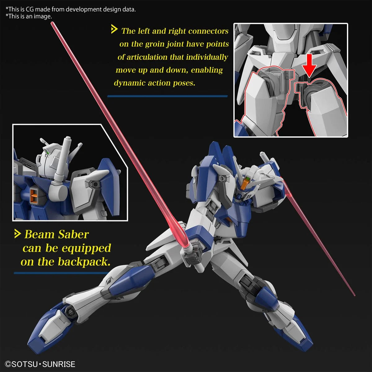 Bandai HG Mobile Suit Gundam Seed Freedom Duel Blitz Gundam High Grade 1:144 Scale Model Kit
