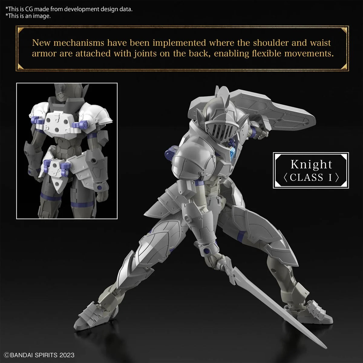 Bandai 30 Minutes Fantasy Liber Holy Knight Model Kit