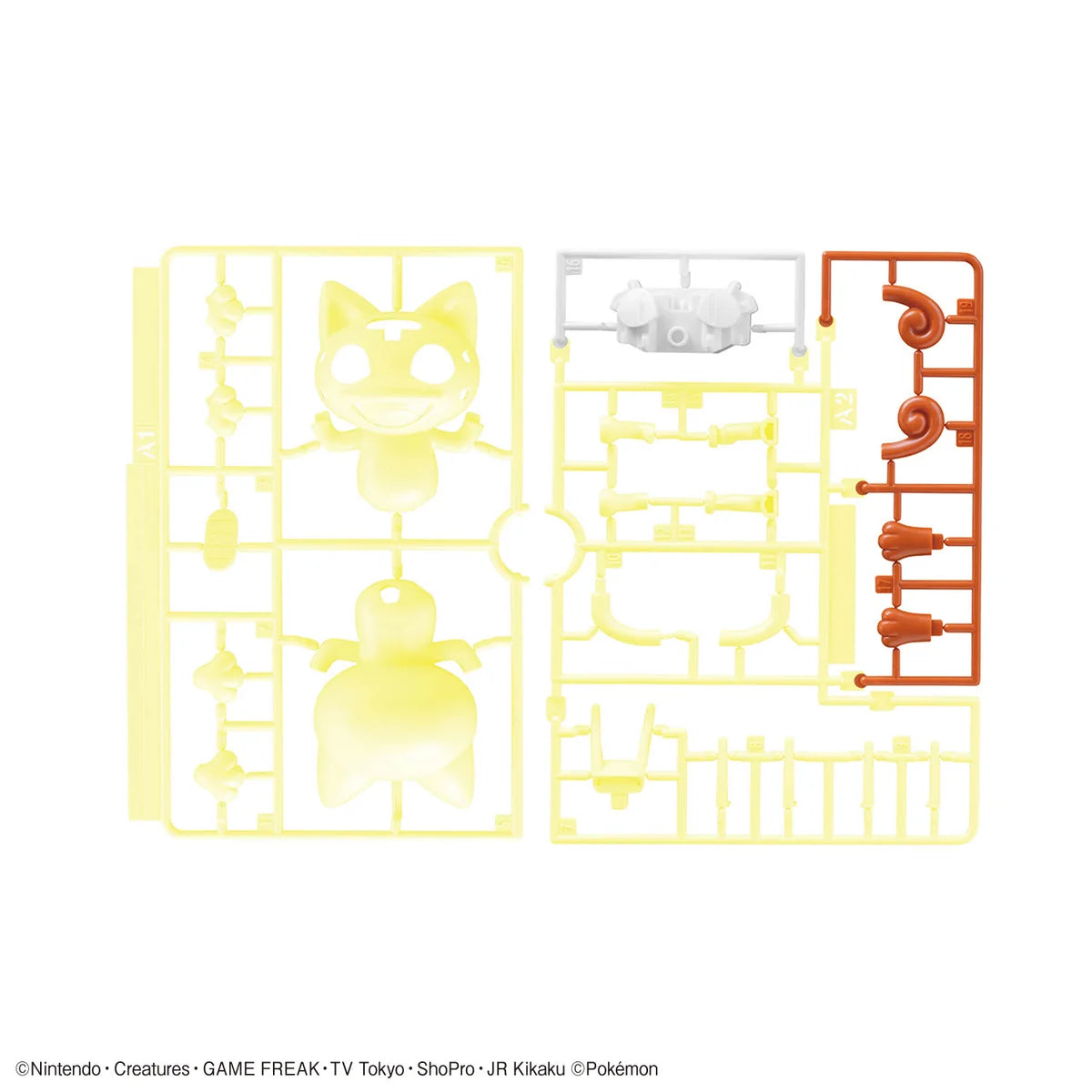 Bandai Pokemon Meowth 28 Quick Model Kit