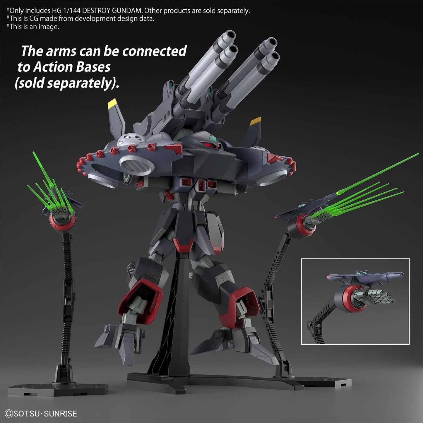 Bandai Gundam 1/144 HGUC #246 HGCE Seed Destiny GFAS-X1 Destroy Gundam Model Kit
