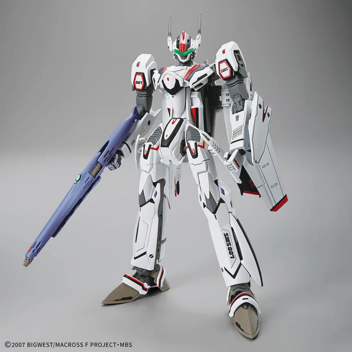 Bandai Macross Frontier HG VF-25F Messiah Valkyrie (Alto Custom) 1/100 Scale Deluxe Set