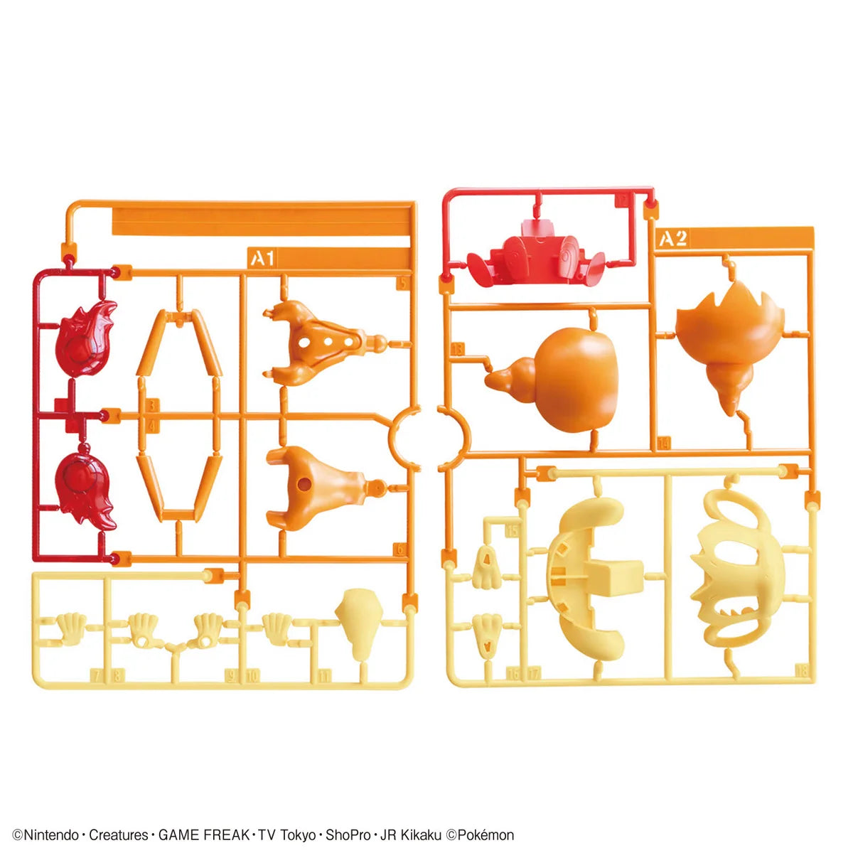 Bandai Pokemon Chimchar 29 Quick Model Kit
