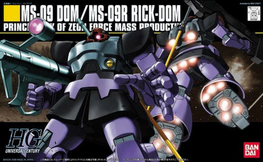 Bandai HG HGUC 1/144 #59 MS-09 Dom / MS-09R Rick-Dom