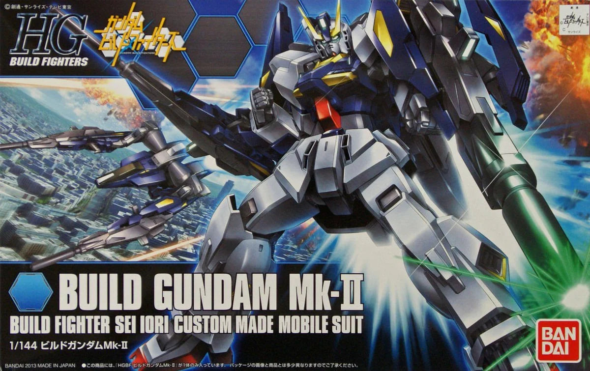 Bandai HG HGBF 1/144 #04 Build Gundam Mk-II