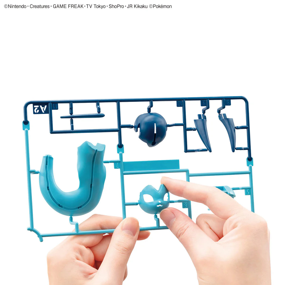 Bandai Pokemon Vaporeon 27 Quick Model Kit