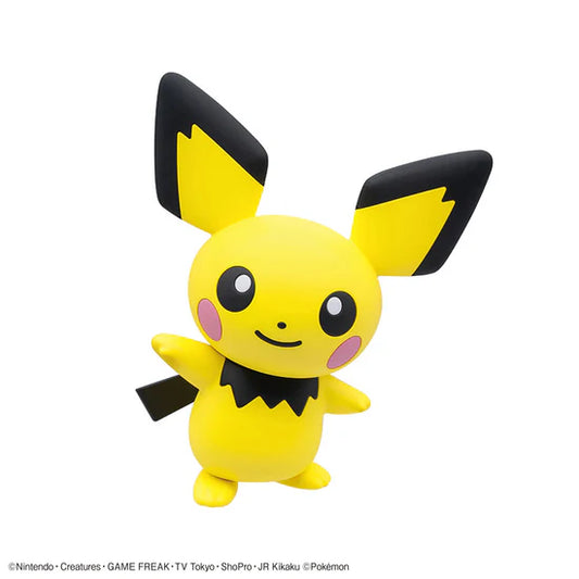 Bandai Pokemon Pichu 24 Quick Model Kit