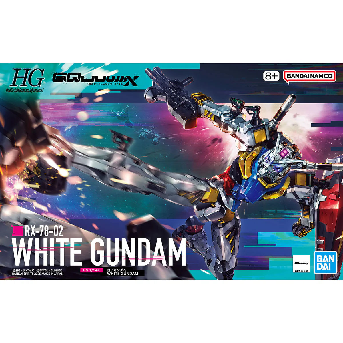 Bandai HG HGGQ 1/144 #12 White Gundam